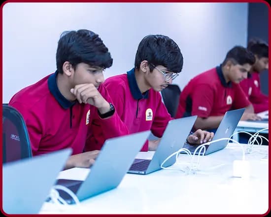 Coding lab in Orchids The International School