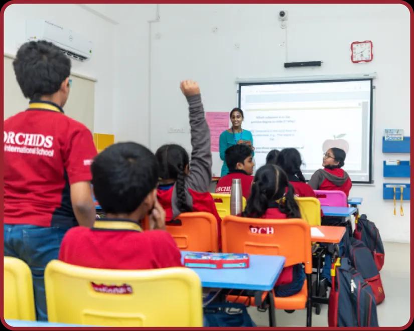 Smart Classrooms at Orchids, The International School, Bachupally