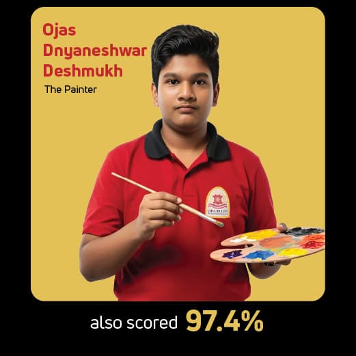 Ojas Dnyaneshwar Deshmukh CBSE Topper