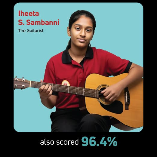 Iheeta S Sambanni ICSE Topper