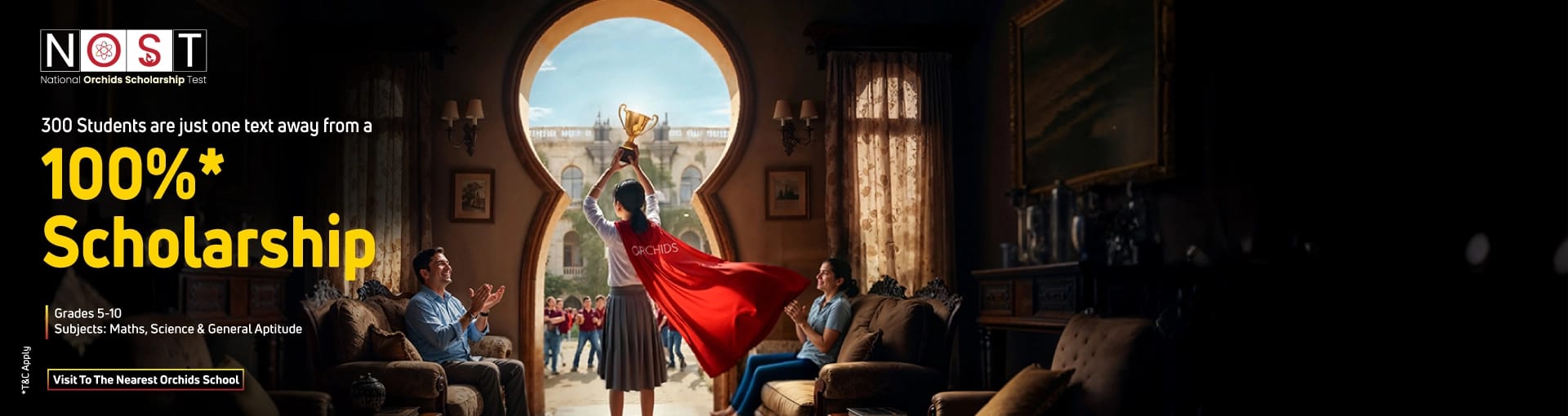 NOST-National Orchids Scholarship Test - February